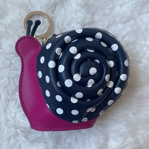 kate spade Accessories - Kate Spade ♠️🐌 Polka Dot Snail Coin Purse